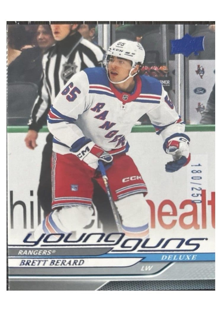 2024-25 Upper Deck Base Set Brett Berard Deluxe #705 card