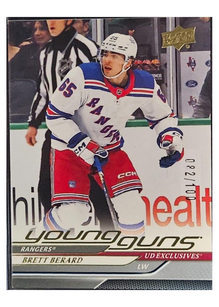 2024-25 Upper Deck Base Set Brett Berard #705 card