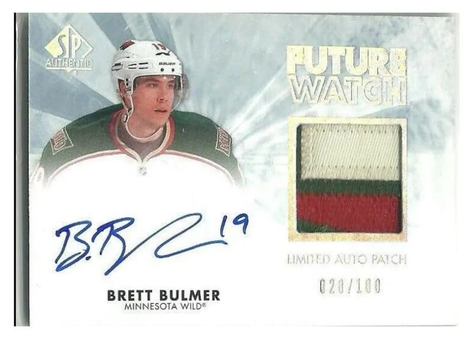 2011 SP Authentic Brett Bulmer #271 card