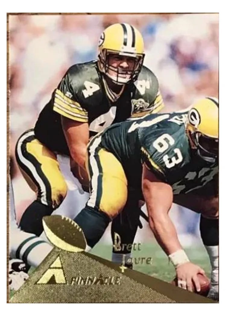 1994 Pinnacle Brett Favre Trophy Collection #36 card