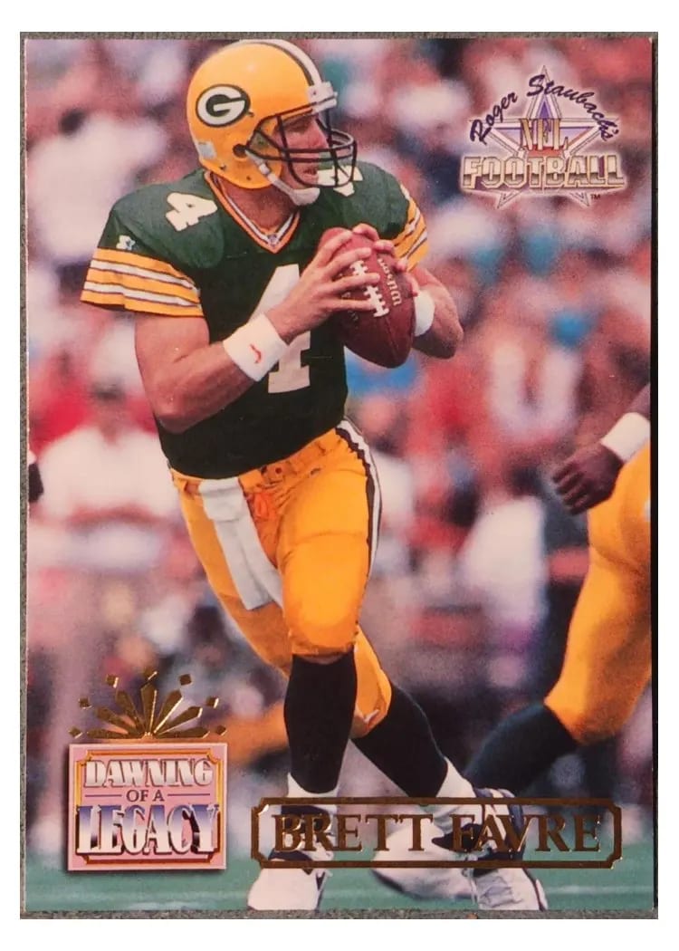 1994 Ted Williams Co Brett Favre #83 card