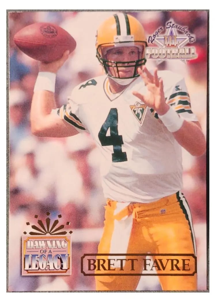 1994 Ted Williams Co Brett Favre #85 card
