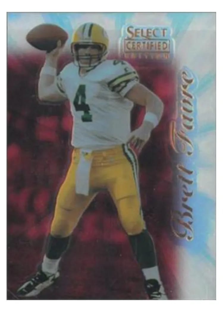 1996 Select Certified Brett Favre #85 card
