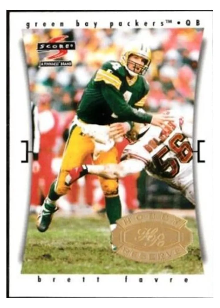 1997 Panini Score Brett Favre #3 card