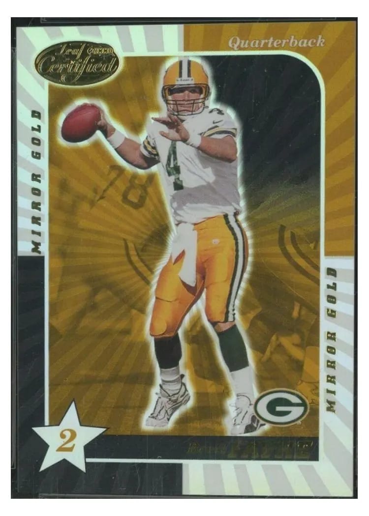 2000 Leaf Certified Brett Favre #118 card