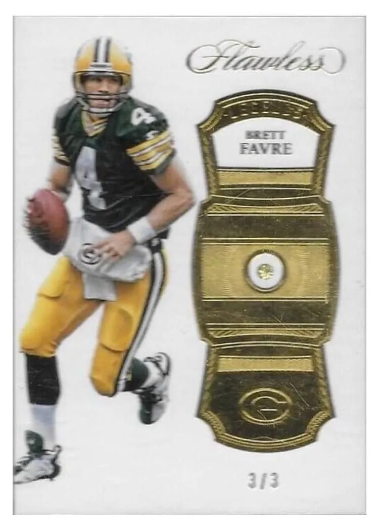 2017 Panini Flawless Brett Favre #114 card