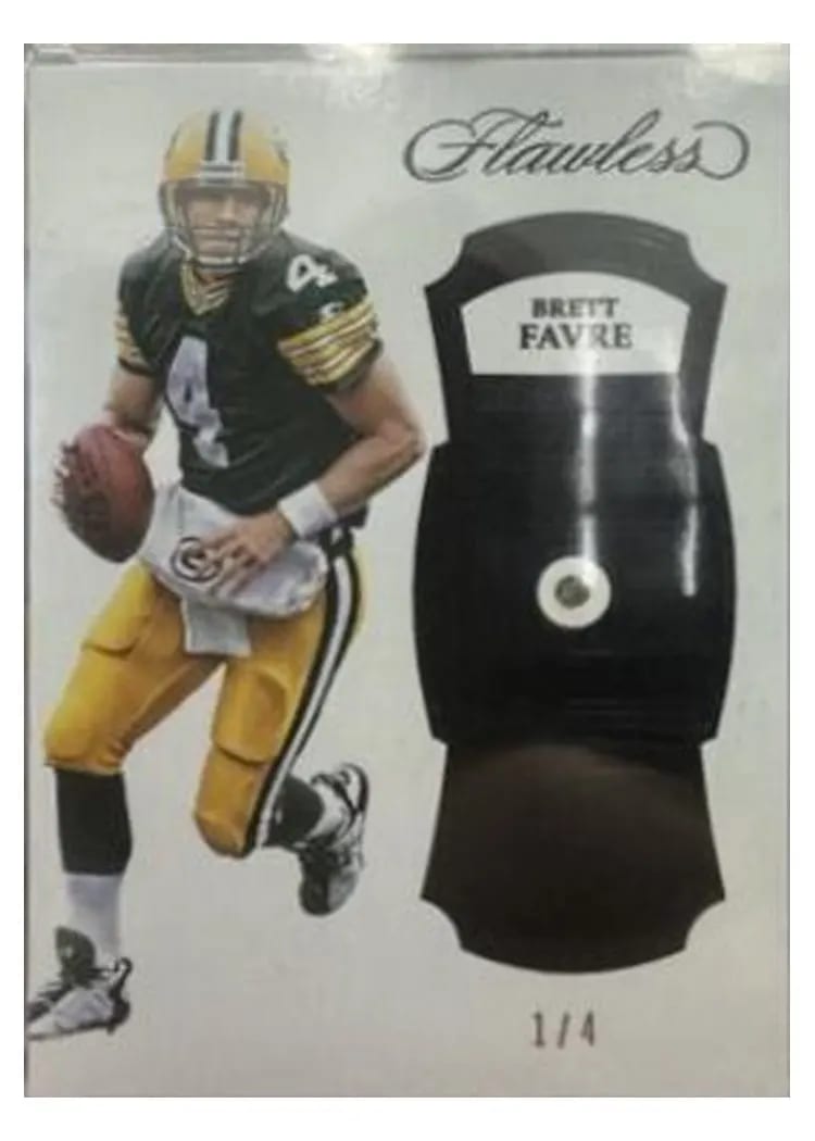 2017 Panini Flawless Brett Favre #114 card
