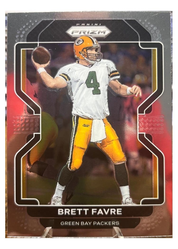 2021 Panini Prizm Base Set Brett Favre #144 card