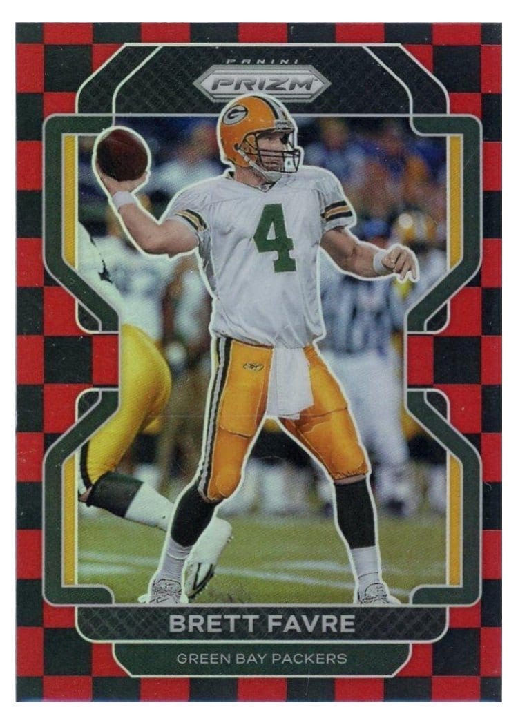 2021 Panini Prizm Base Set Brett Favre #144 card
