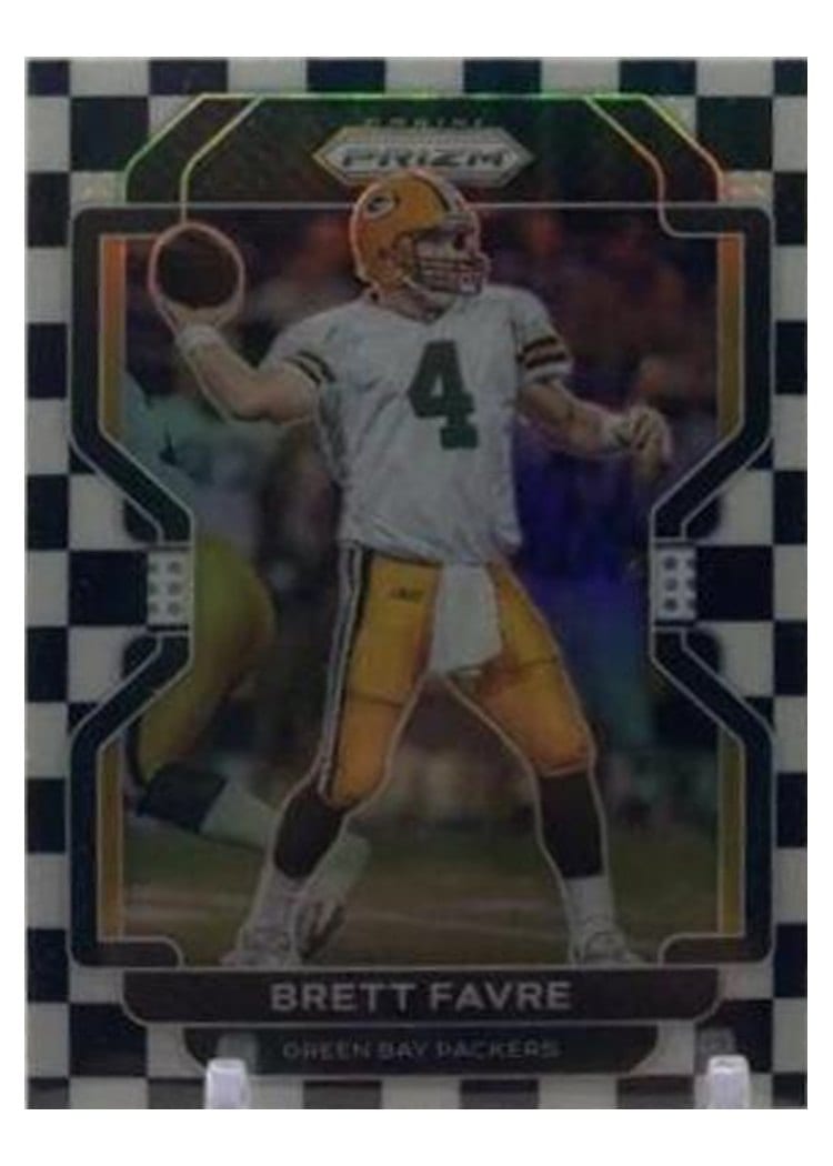2021 Panini Prizm Base Set Brett Favre #144 card