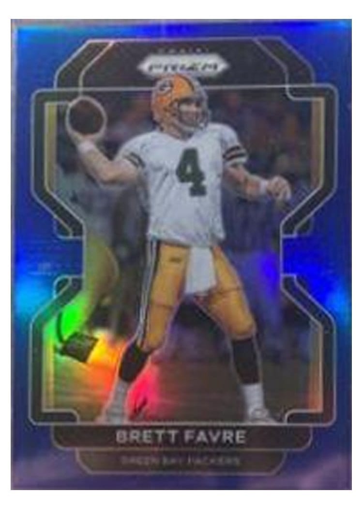 2021 Panini Prizm Base Set Brett Favre #144 card