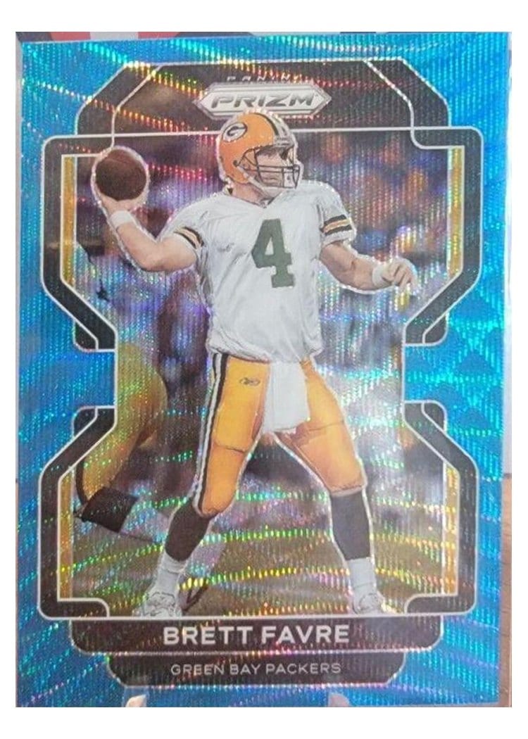 2021 Panini Prizm Base Set Brett Favre #144 card