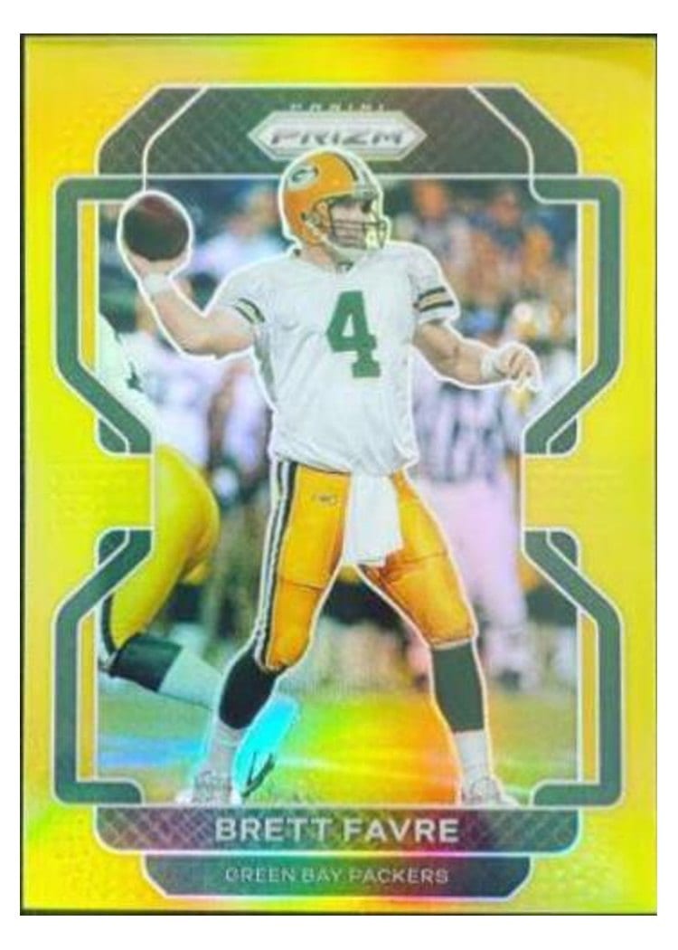 2021 Panini Prizm Base Set Brett Favre #144 card