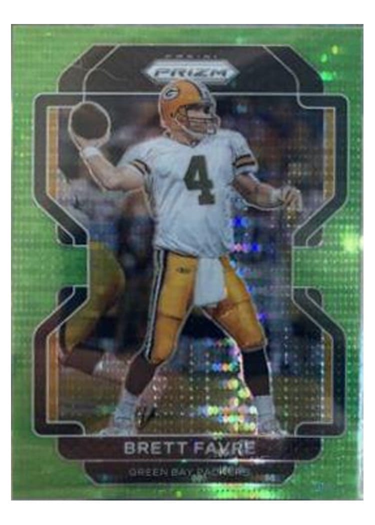2021 Panini Prizm Base Set Brett Favre #144 card