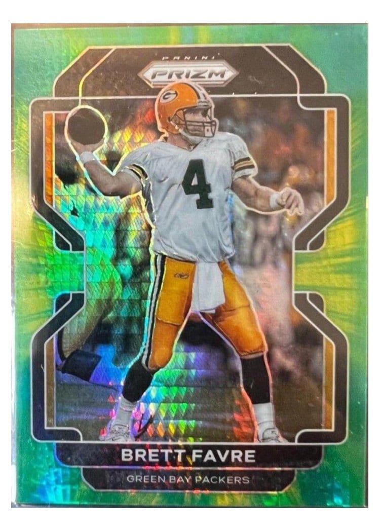 2021 Panini Prizm Base Set Brett Favre #144 card