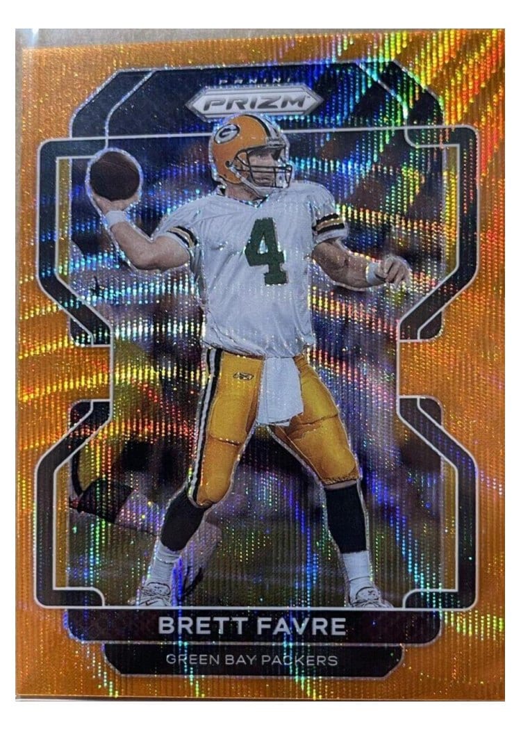 2021 Panini Prizm Base Set Brett Favre #144 card