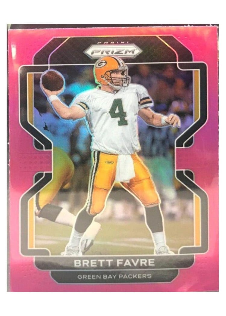 2021 Panini Prizm Base Set Brett Favre #144 card
