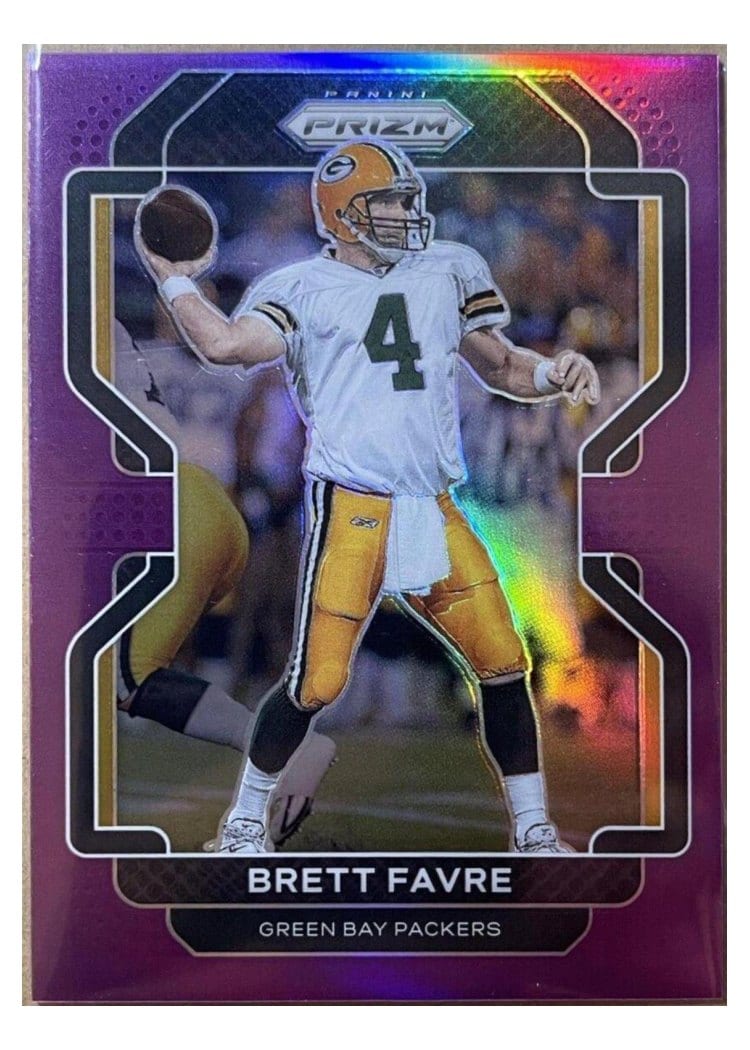 2021 Panini Prizm Base Set Brett Favre #144 card