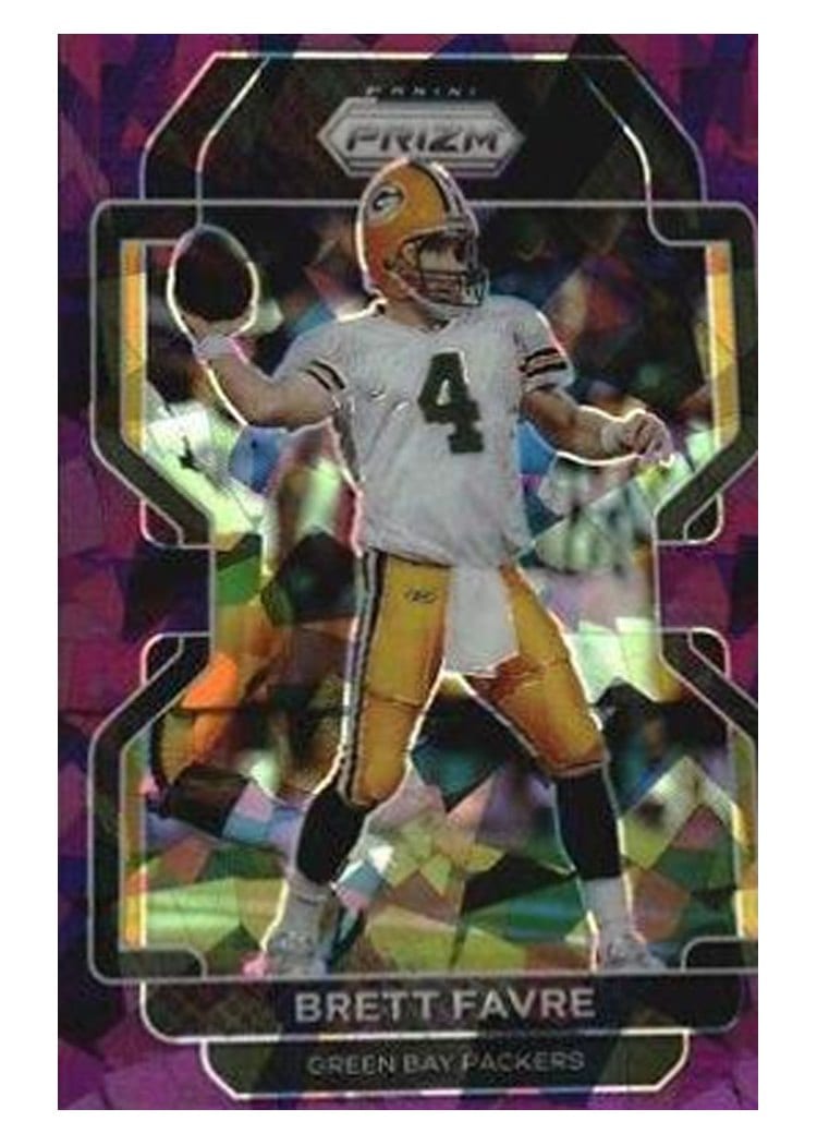 2021 Panini Prizm Base Set Brett Favre #144 card