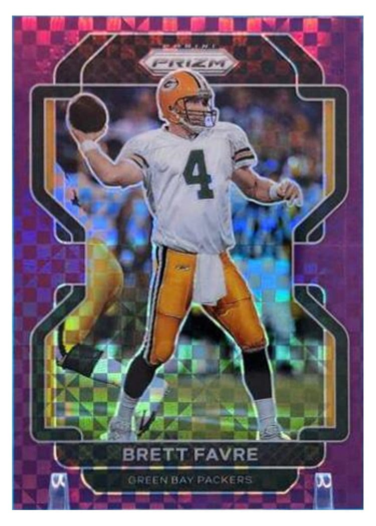 2021 Panini Prizm Base Set Brett Favre #144 card