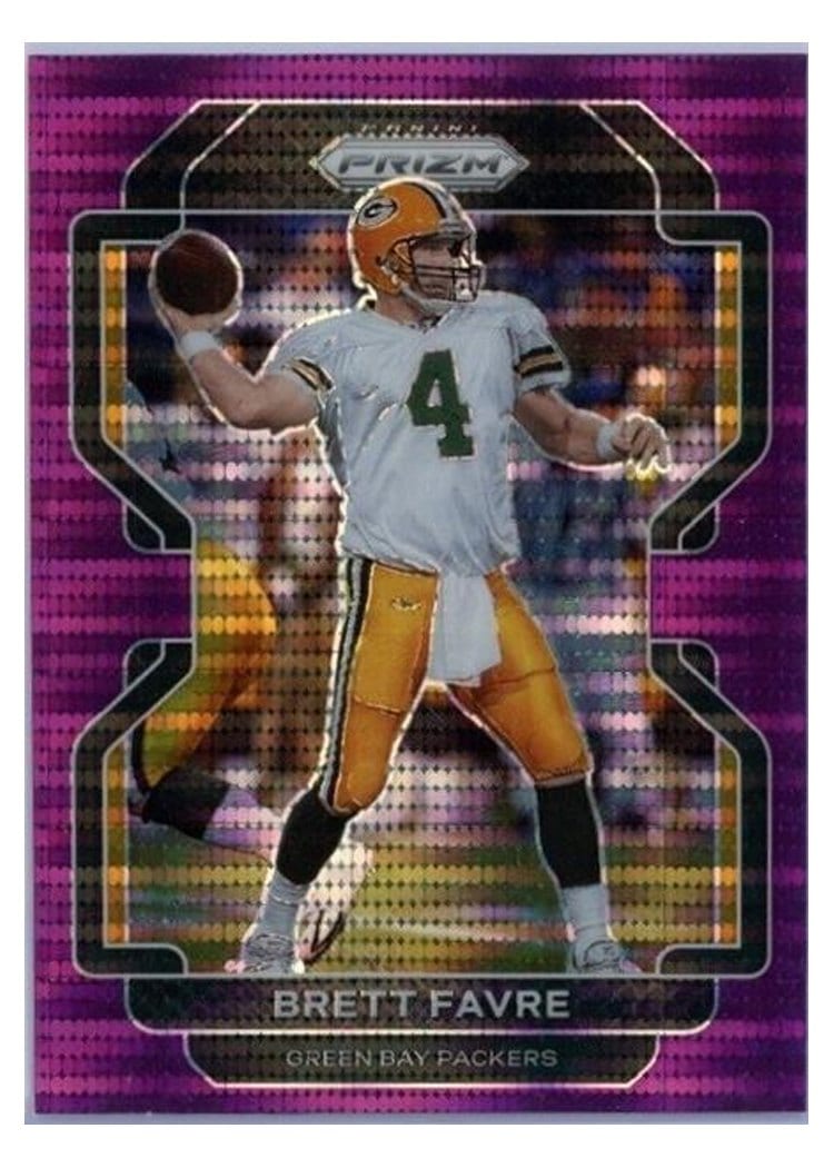 2021 Panini Prizm Base Set Brett Favre #144 card