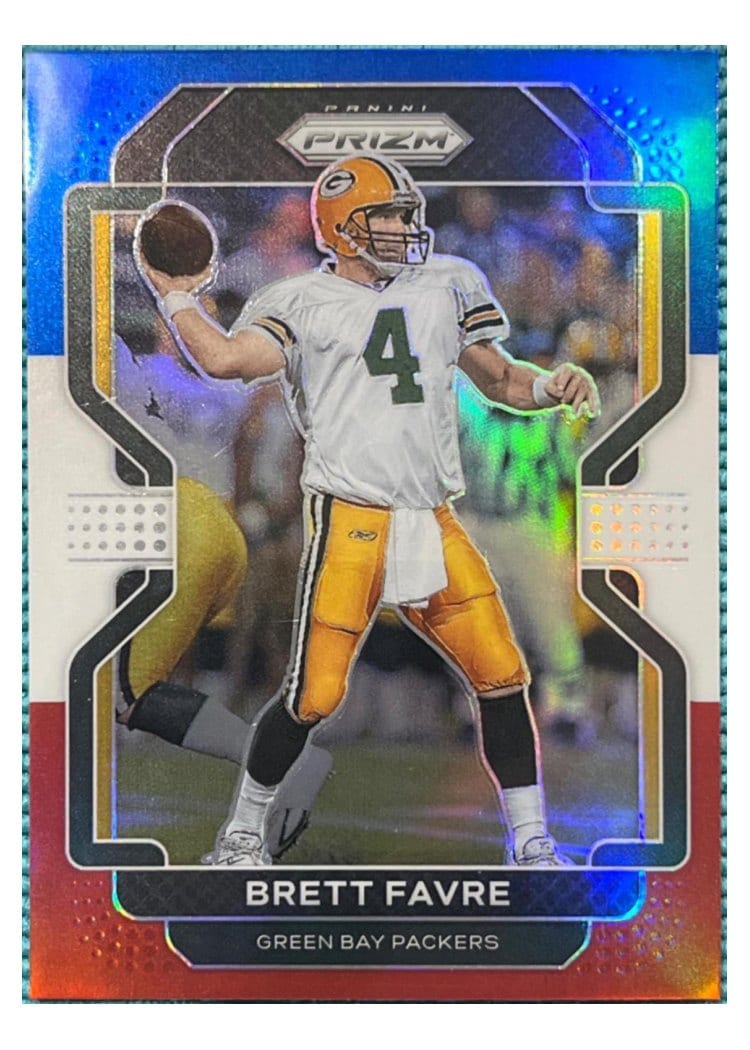 2021 Panini Prizm Base Set Brett Favre #144 card