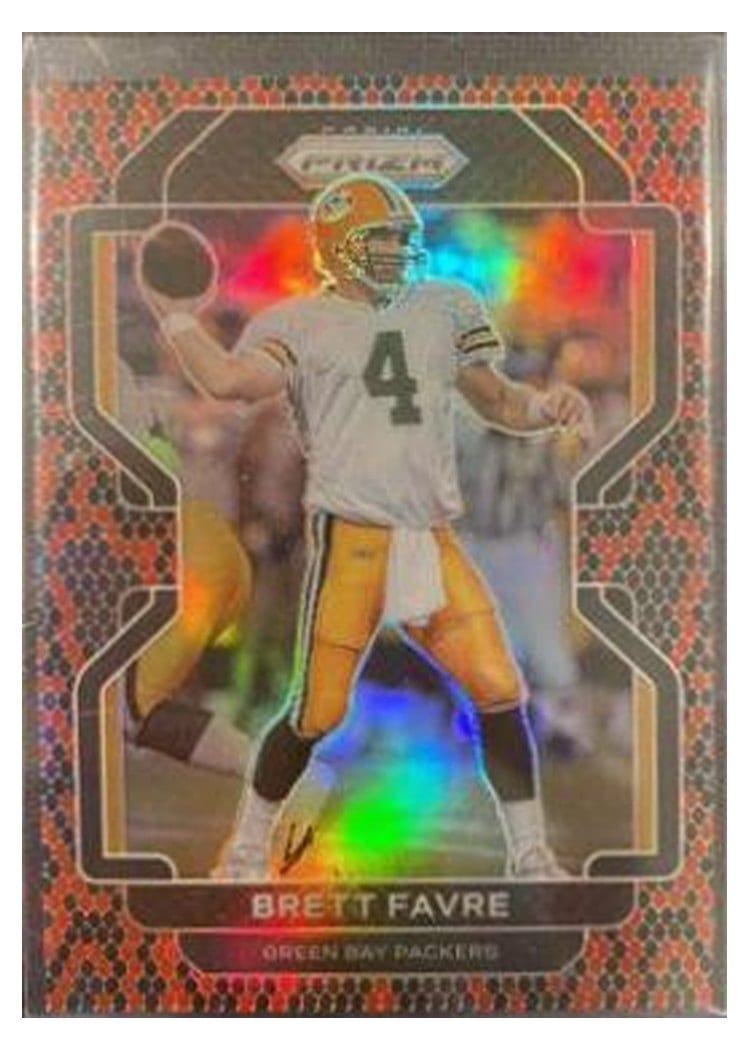2021 Panini Prizm Base Set Brett Favre #144 card