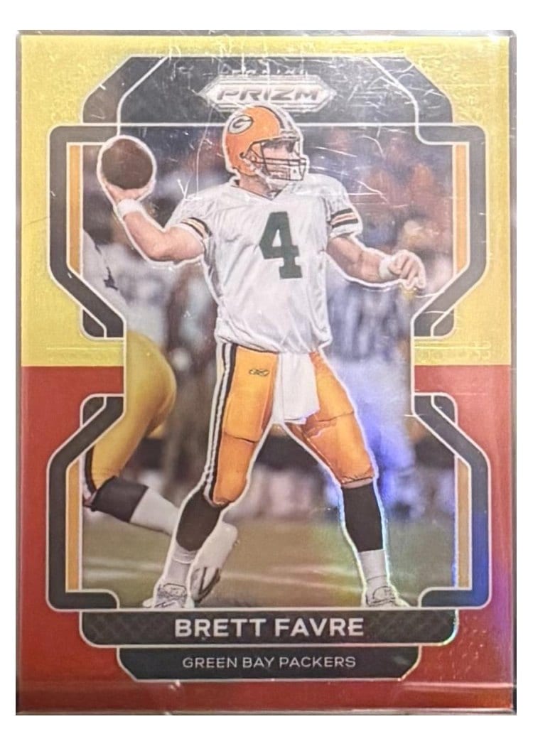 2021 Panini Prizm Base Set Brett Favre #144 card