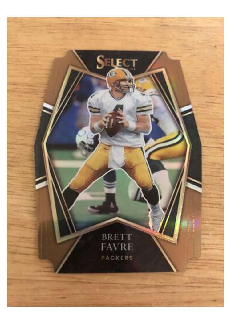 2021 Panini Select Base Set Brett Favre #135 card