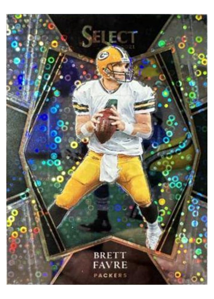 2021 Panini Select Base Set Brett Favre #135 card