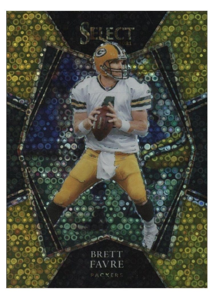 2021 Panini Select Base Set Brett Favre #135 card