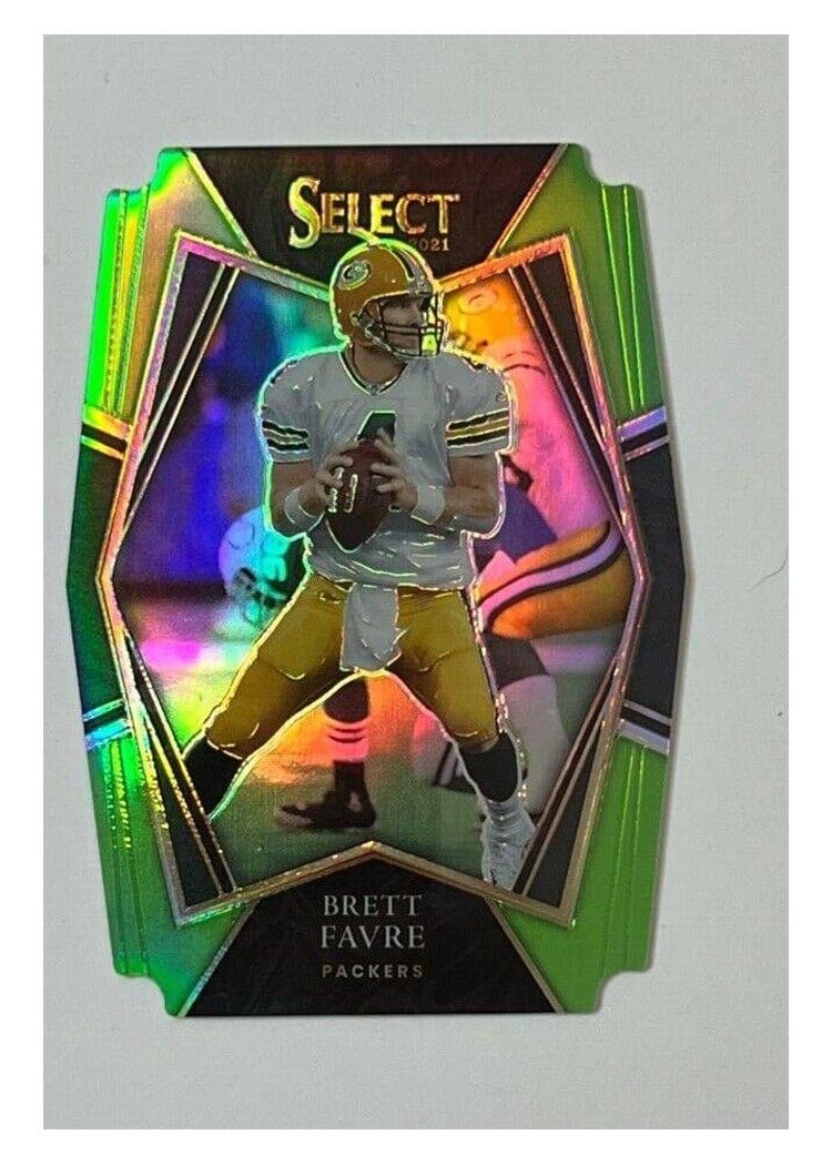 2021 Panini Select Base Set Brett Favre #135 card