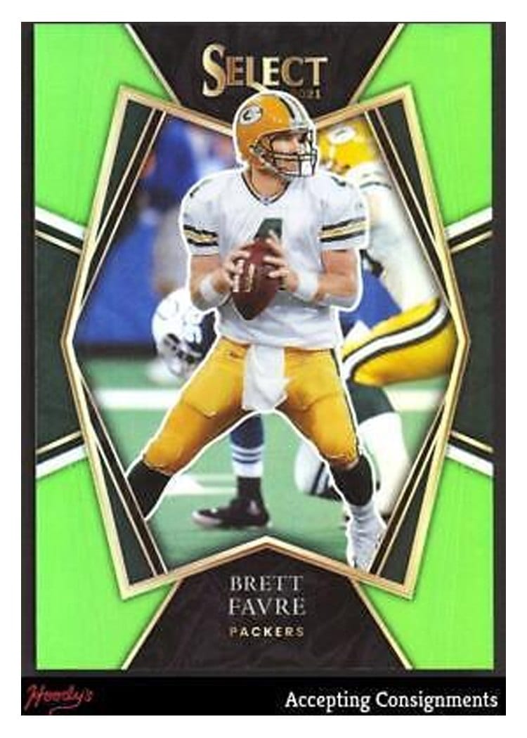 2021 Panini Select Base Set Brett Favre #135 card