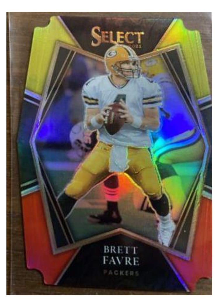 2021 Panini Select Base Set Brett Favre #135 card