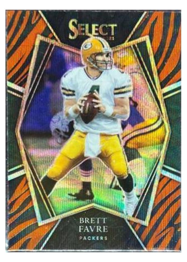 2021 Panini Select Base Set Brett Favre #135 card