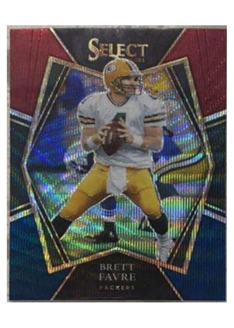 2021 Panini Select Base Set Brett Favre #135 card