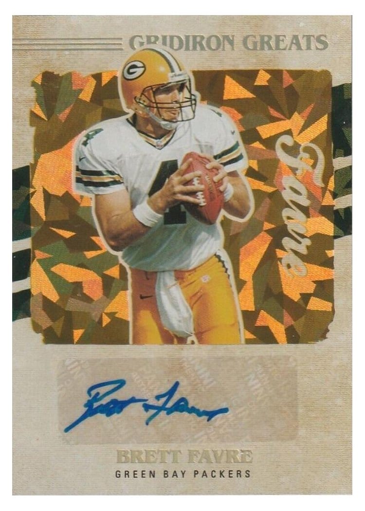 2024 Panini Mosaic Gridiron Greats Brett Favre #GG33 card