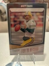 2024 Panini Prestige For the Record Brett Favre #FR-BF card