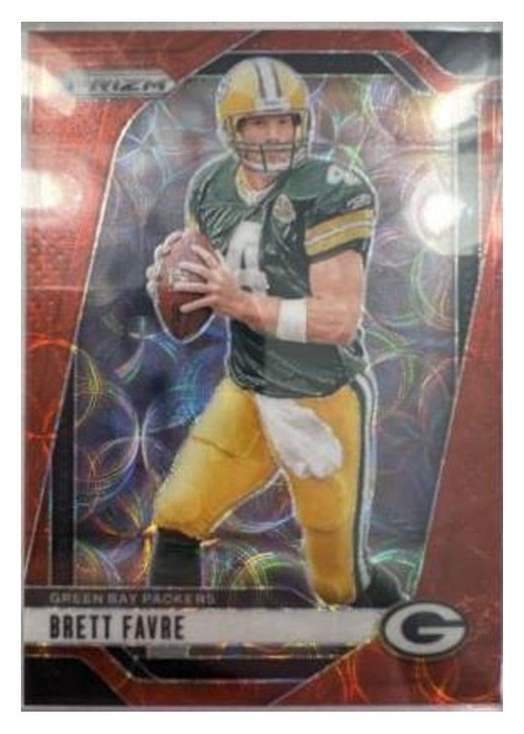 2024 Panini Prizm Base Set Brett Favre Choice Red #110 card