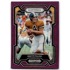 2024 Panini Prizm Draft Picks Base Set Brett Favre #46 card