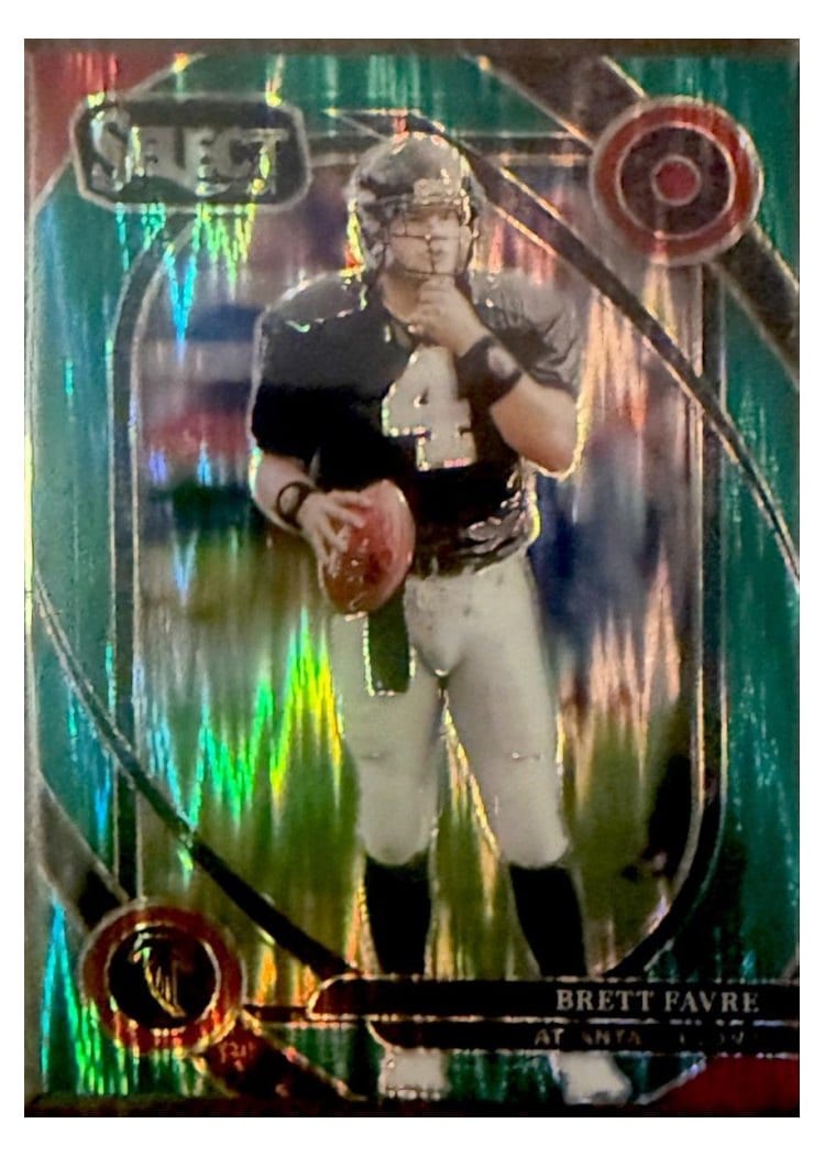2024 Panini Select Base Set Brett Favre #211 card