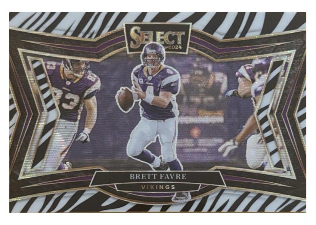 2024 Panini Select Base Set Brett Favre #411 card