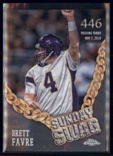 2024 Topps Chrome Sunday Swag Brett Favre #SS-13 card
