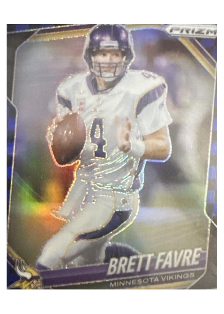 2025 Panini Prizm Base Set Brett Favre #160 card