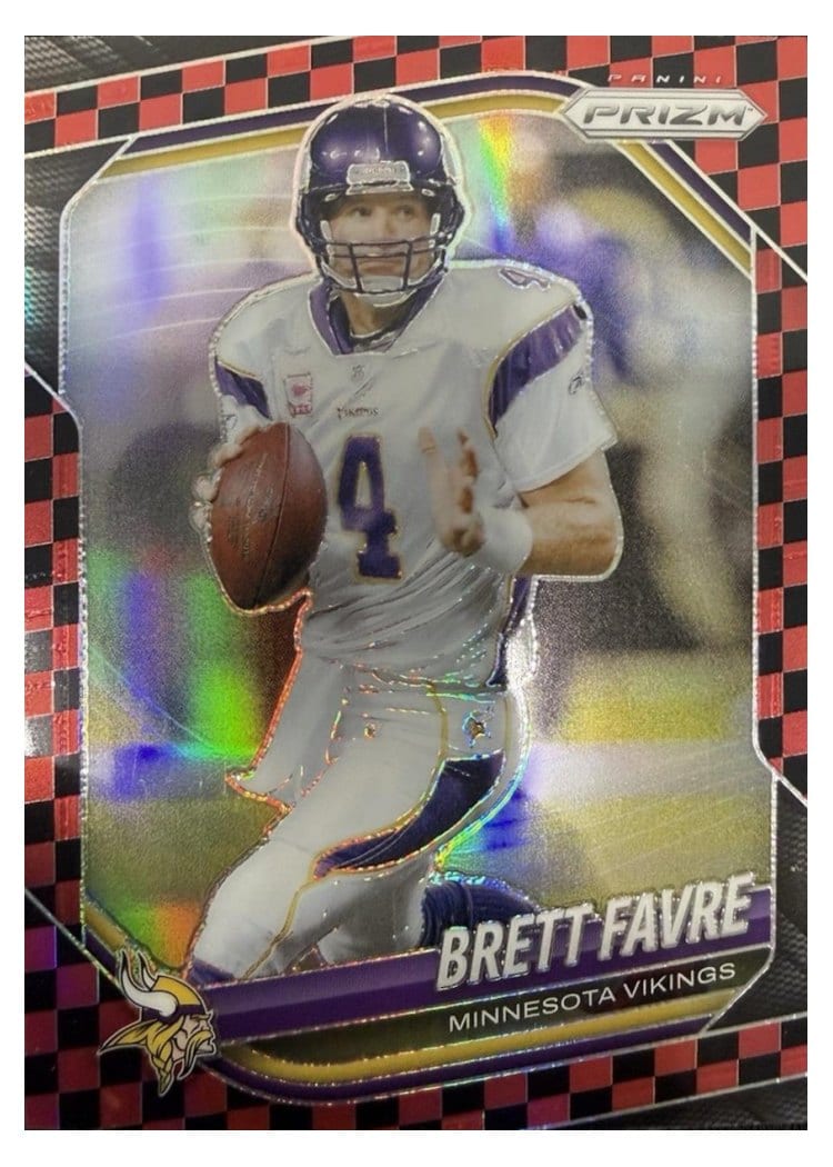 2025 Panini Prizm Base Set Brett Favre #160 card