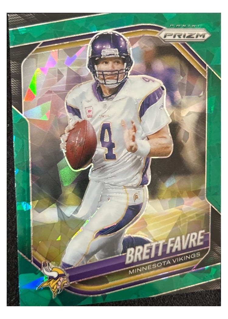 2025 Panini Prizm Base Set Brett Favre #160 card