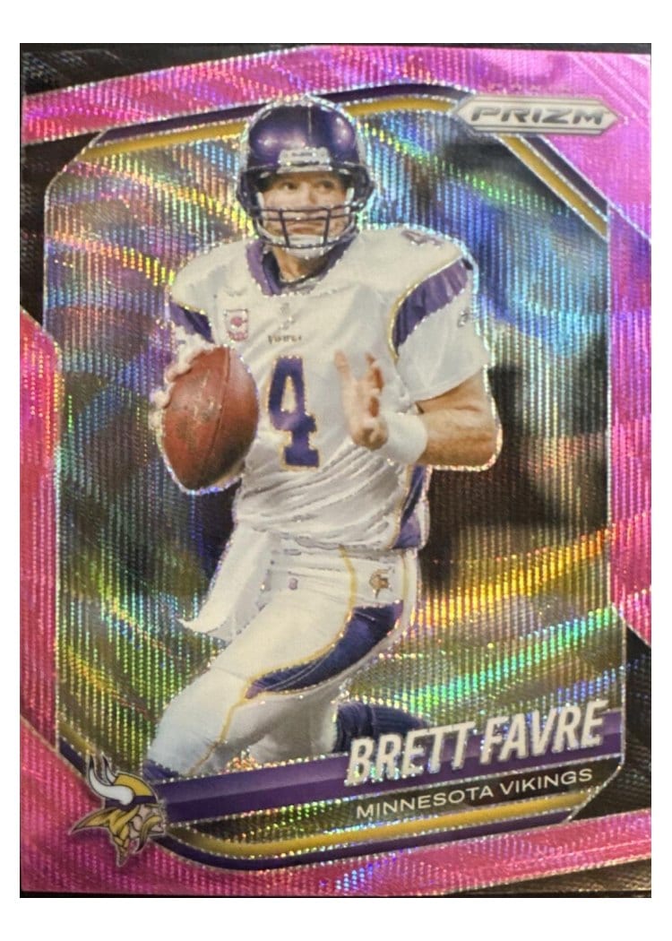 2025 Panini Prizm Base Set Brett Favre #160 card