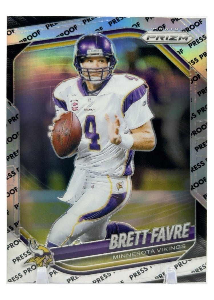 2025 Panini Prizm Base Set Brett Favre #160 card