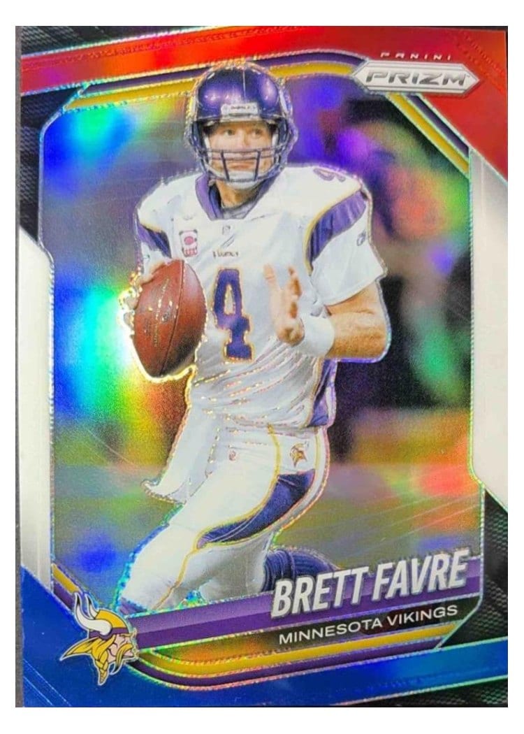 2025 Panini Prizm Base Set Brett Favre #160 card