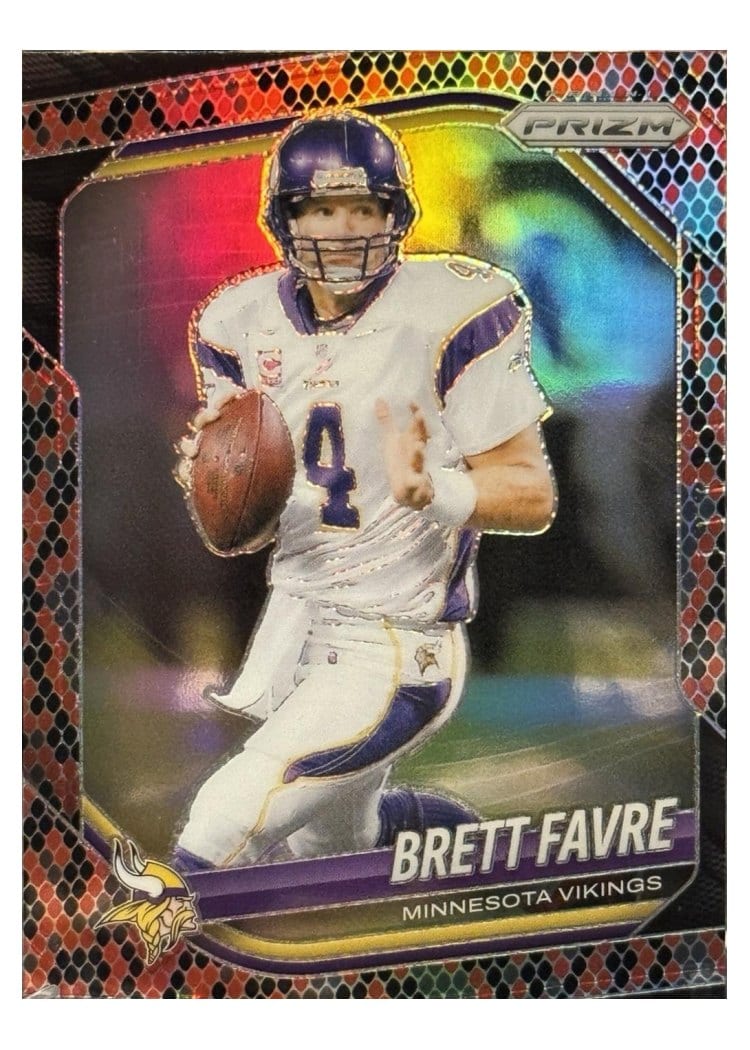 2025 Panini Prizm Base Set Brett Favre #160 card